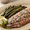 Alaska Sockeye Salmon with Herbs and Garlic