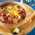 Southwestern-style Pork Tortilla Soup